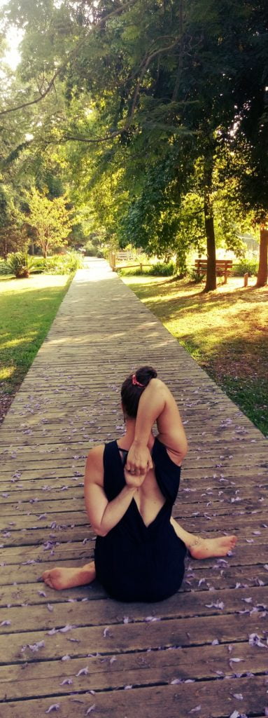 Posture de yoga